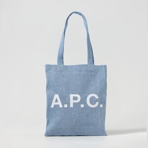 A.P.C. LOU DENIM TOTE BAG